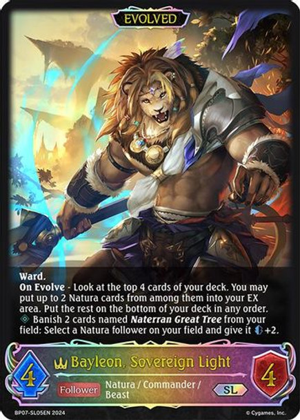 [BP07-SL05EN](SL) Bayleon, Sovereign Light (Evolved) (Super Legendary)