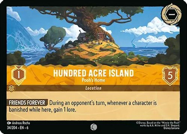 [LOR06-034/204](C) Hundred Acre Island - Pooh's Home (Foil)