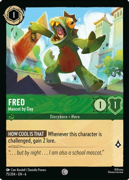 [LOR06-075/204](C) Fred - Mascot by Day (Foil)