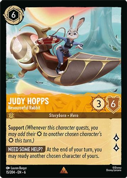 [LOR06-015/204](R) Judy Hopps - Resourceful Rabbit