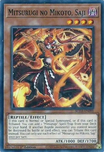 [SUDA-EN091] Mitsurugi no Mikoto, Saji (Common)<1st>