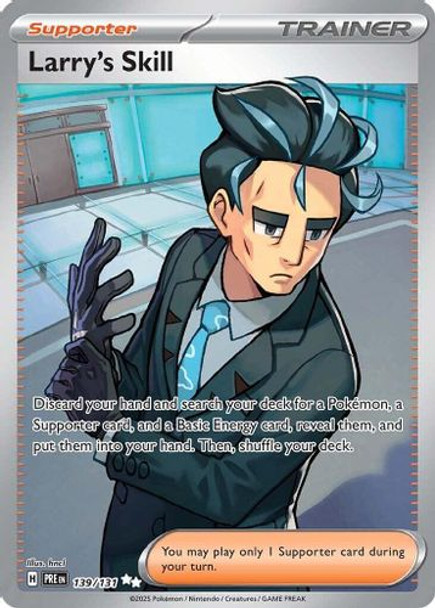 [SV08a][PRE-139/131](SRR) Larry's Skill (Holo)