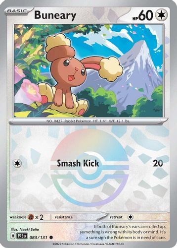 [SV08b][PRE-083/131](C) Buneary (Poke Ball Holo)