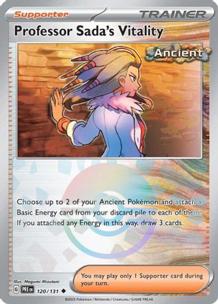 [SV08b][PRE-120/131](UC) Professor Sada's Vitality (Poke Ball Holo)