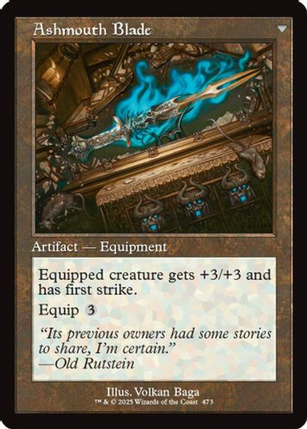 INR-0473U Neglected Heirloom // Ashmouth Blade (Retro) (Foil)