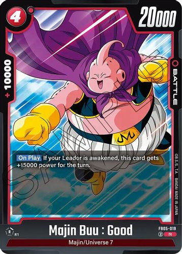 [FB05-019](R) Majin Buu : Good (Foil)