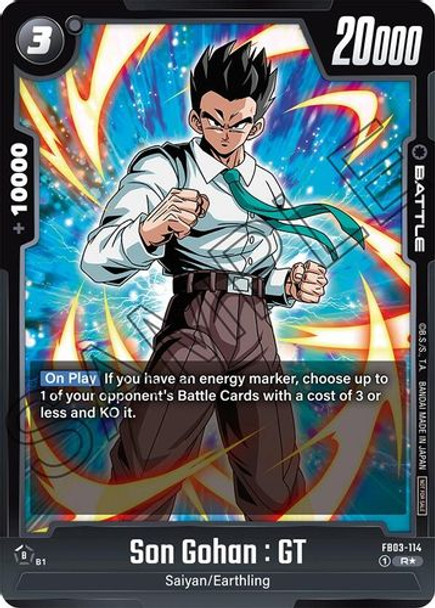 [FB03-114](R) Son Gohan : GT (Tournament Pack 4) (Foil)