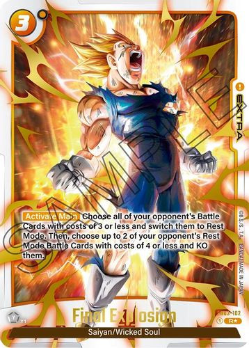 FB03-102](R) Final Explosion (FB-04 Alt Art) (Foil) - Grand J Games