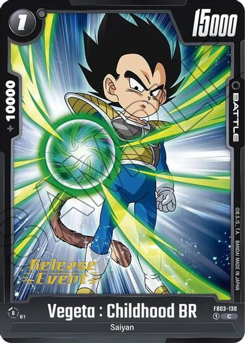 [FB03-130](C) Vegeta : Childhood BR {Release Event}