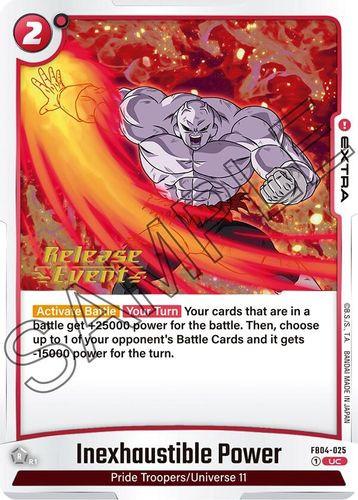 [FB04-025](UC) Inexhaustible Power {Release Event}