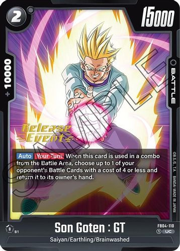 [FB04-110](UC) Son Goten : GT {Release Event}
