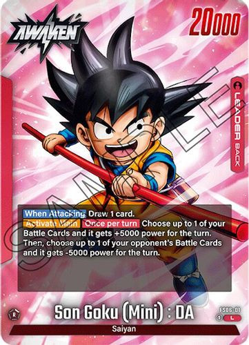 [FS06-01](L) Son Goku (Mini) : DA (Foil)