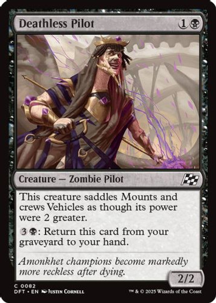[DFT-0082](C) Deathless Pilot (Foil)