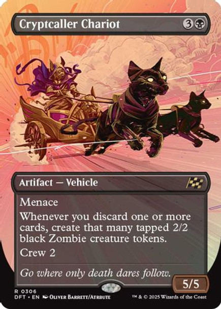 [DFT-0306](R) Cryptcaller Chariot (Borderless)