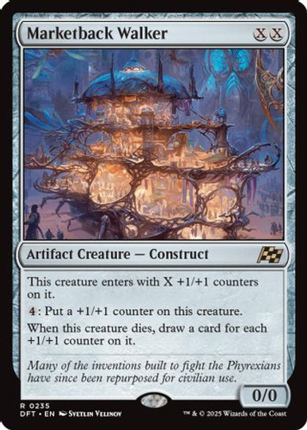 [DFT-0235](R) Marketback Walker (Foil)