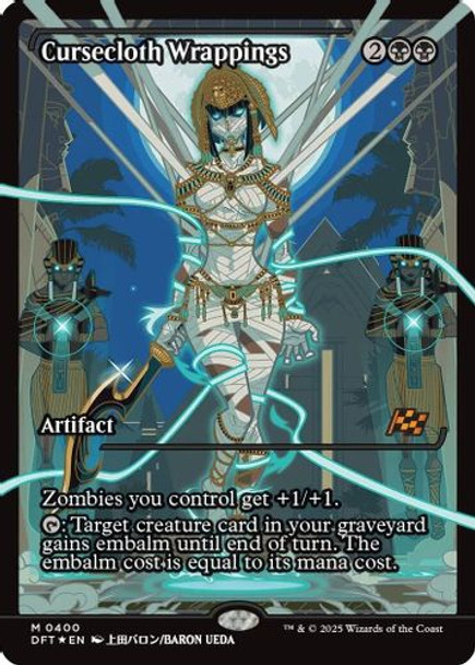 [DFT-0400](M) Cursecloth Wrappings (Showcase) (Foil)