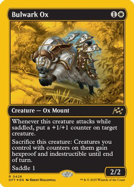 [DFT-0428](R) Bulwark Ox (First-Place Foil)
