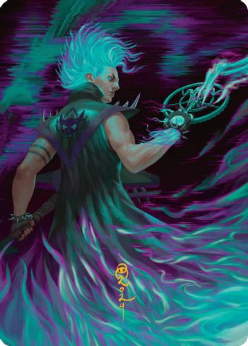 [DFTART-0007](S) Winter, Cursed Rider Art Card (Signature Art Card)