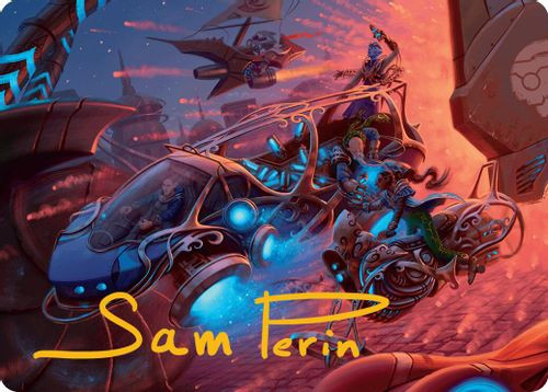 [DFTART-0027](S) Rangers' Refueler Art Card (Signature Art Card)