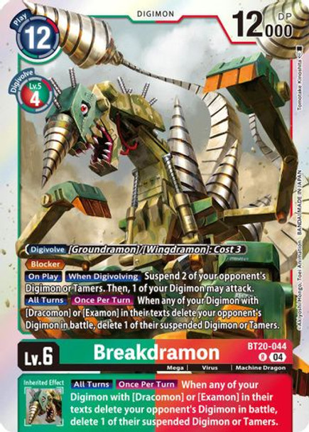 [BT20-044](R) Breakdramon (Foil)