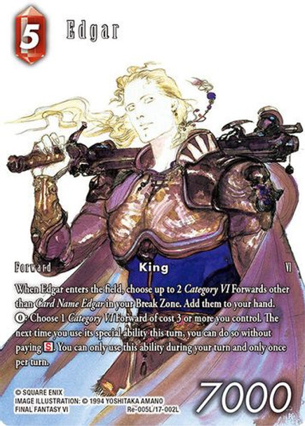 [Re-005L/17-002L](L) Edgar (Full Art) (Foil)