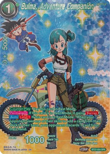 BT27-054](SPR) Bulma, Adventure Companion (Foil) - Grand J Games