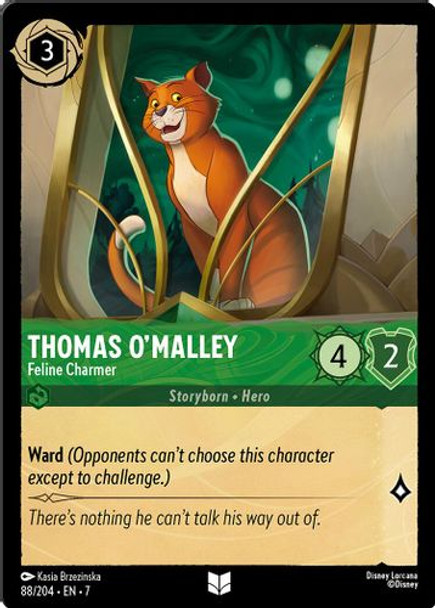 [LOR07-088/204](U) Thomas O'Malley - Feline Charmer (Foil)