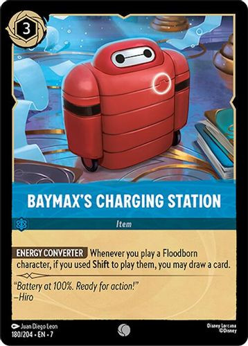[LOR07-180/204](C) Baymax's Charging Station (Foil)
