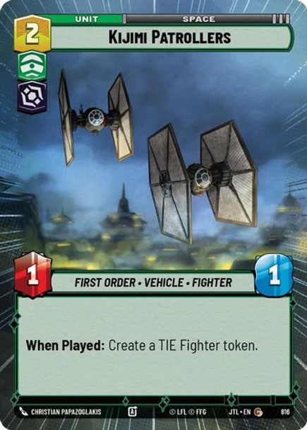 [04-JTL-EN-0816](C) Kijimi Patrollers (Hyperspace) (Foil)