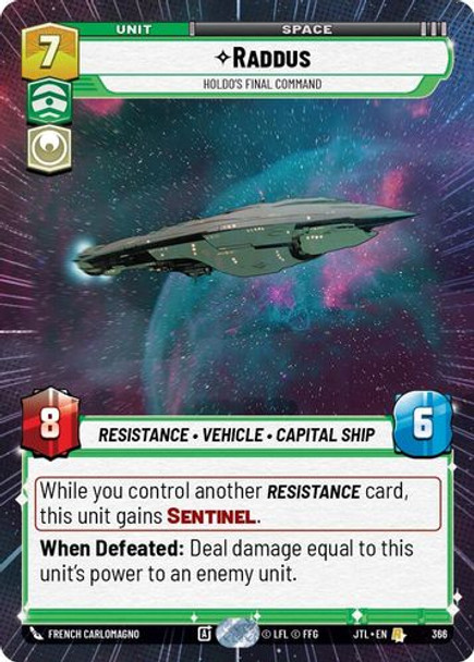 [04-JTL-EN-0366](R) Raddus - Holdo's Final Command (Hyperspace)
