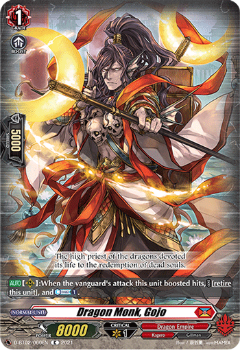 D-BT02/060EN C Dragon Monk, Gojo