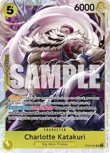 [ST20-001](SR) Charlotte Katakuri (Foil)