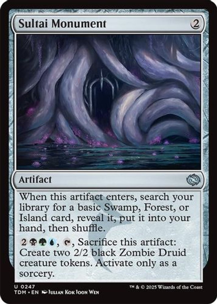 [TDM-0247](U) Sultai Monument (Foil)