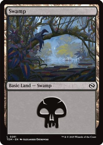 [TDM-0281](L) Swamp (Foil)