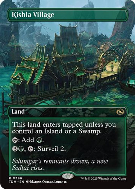 [TDM-0396](R) Kishla Village (Borderless) (Foil)