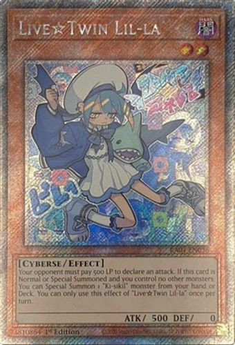[RA04-EN036] LiveTwin Lil-la (Platinum Secret Rare)<1st>