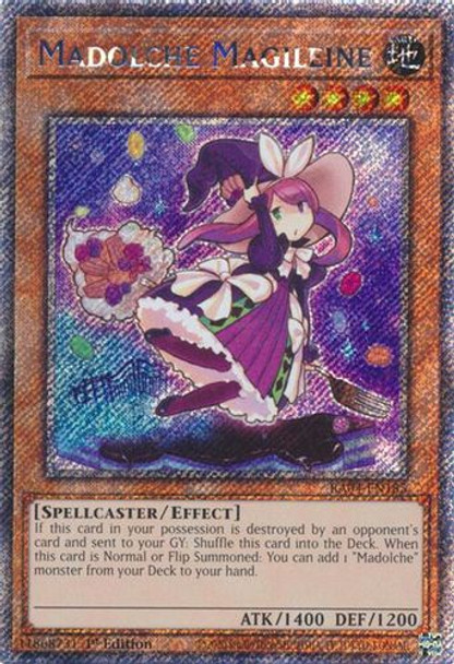 [RA04-EN185] Madolche Magileine (Platinum Secret Rare)<1st>