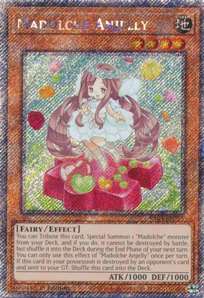 [RA04-EN215] Madolche Anjelly (Platinum Secret Rare)<1st>
