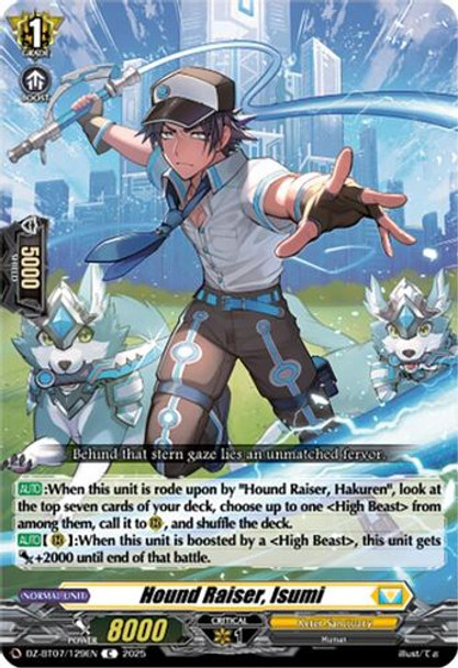 [DZ-BT07/129EN](C) Hound Raiser, Isumi