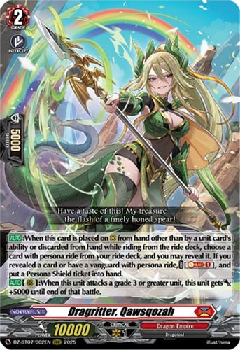 [DZ-BT07/002EN](RRR) Dragritter, Qawsqozah