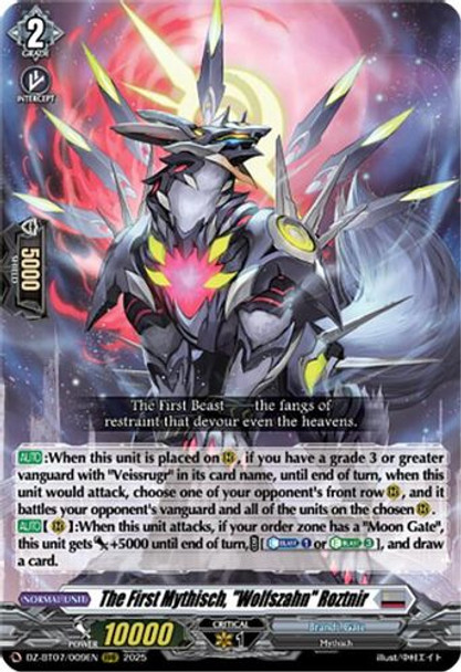[DZ-BT07/009EN](RRR) The First Mythisch, "Wolfszahn" Roztnir