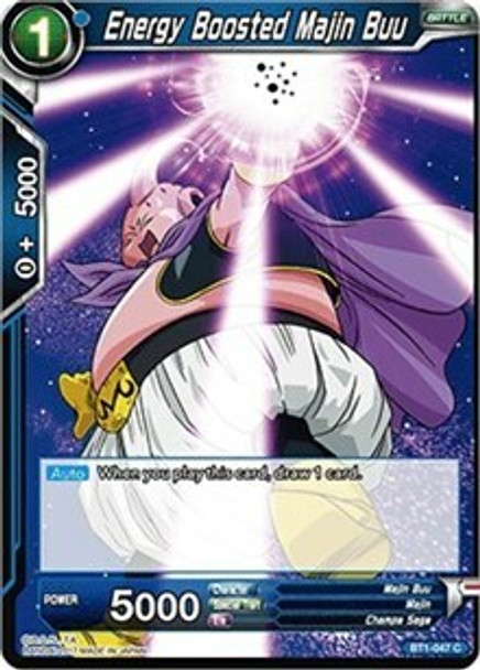 BT01-047C Energy Boosted Majin Buu