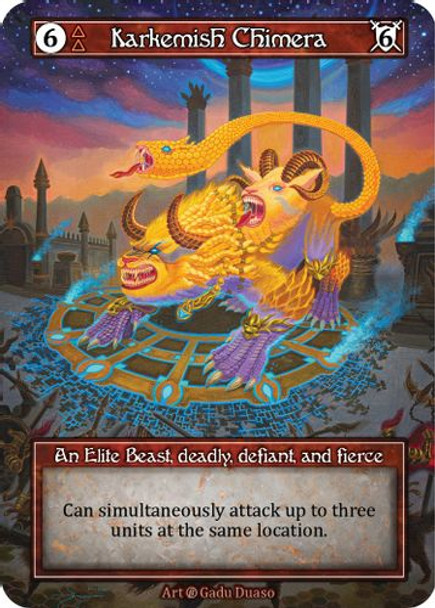 |SOR02|[BET](Elite) Karkemish Chimera {Foil}