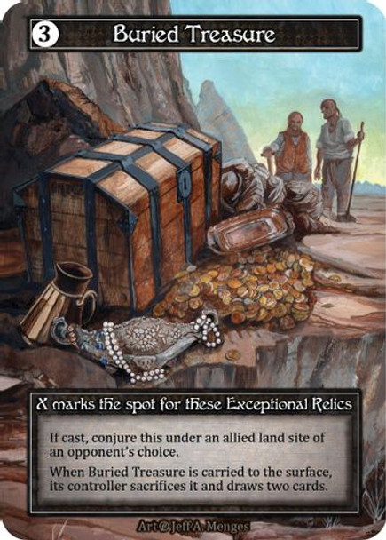 |SOR02|[BET](Exceptional) Buried Treasure {Foil}