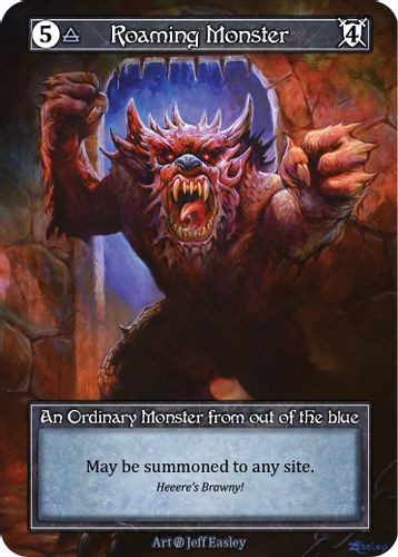 |SOR02|[BET](Ordinary) Roaming Monster {Foil}
