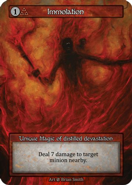 |SOR02|[BET](Unique) Immolation