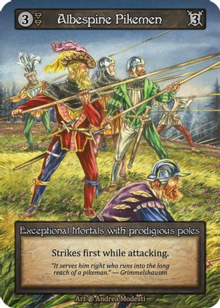 |SOR02|[BET](Exceptional) Albespine Pikemen