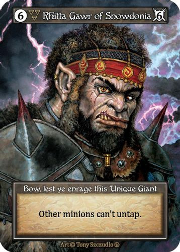 |SOR03|[ARL](Unique) Rhitta Gawr of Snowdonia {Foil}