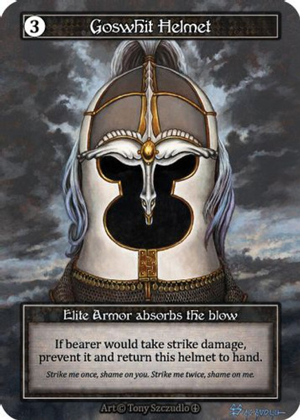 |SOR03|[ARL](Elite) Goswhit Helmet {Foil}