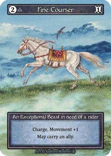 |SOR03|[ARL](Exceptional) Fine Courser {Foil}